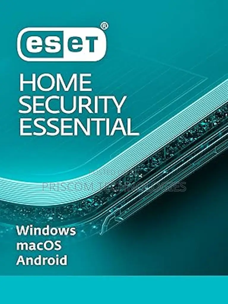 Eset Home Security Essential Antivirus 4 Devices 1 Year