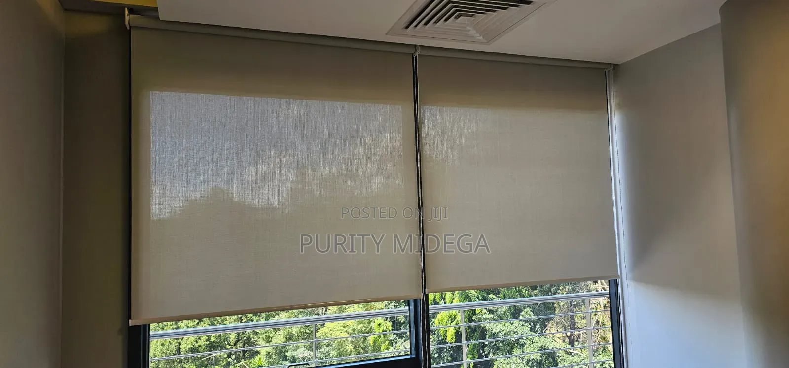 Horizontal Sunscreen Office Blinders
