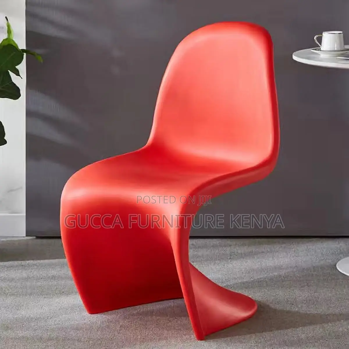 Home Chairs: Vitra Mid-Century Modern Panton Plastic Chair