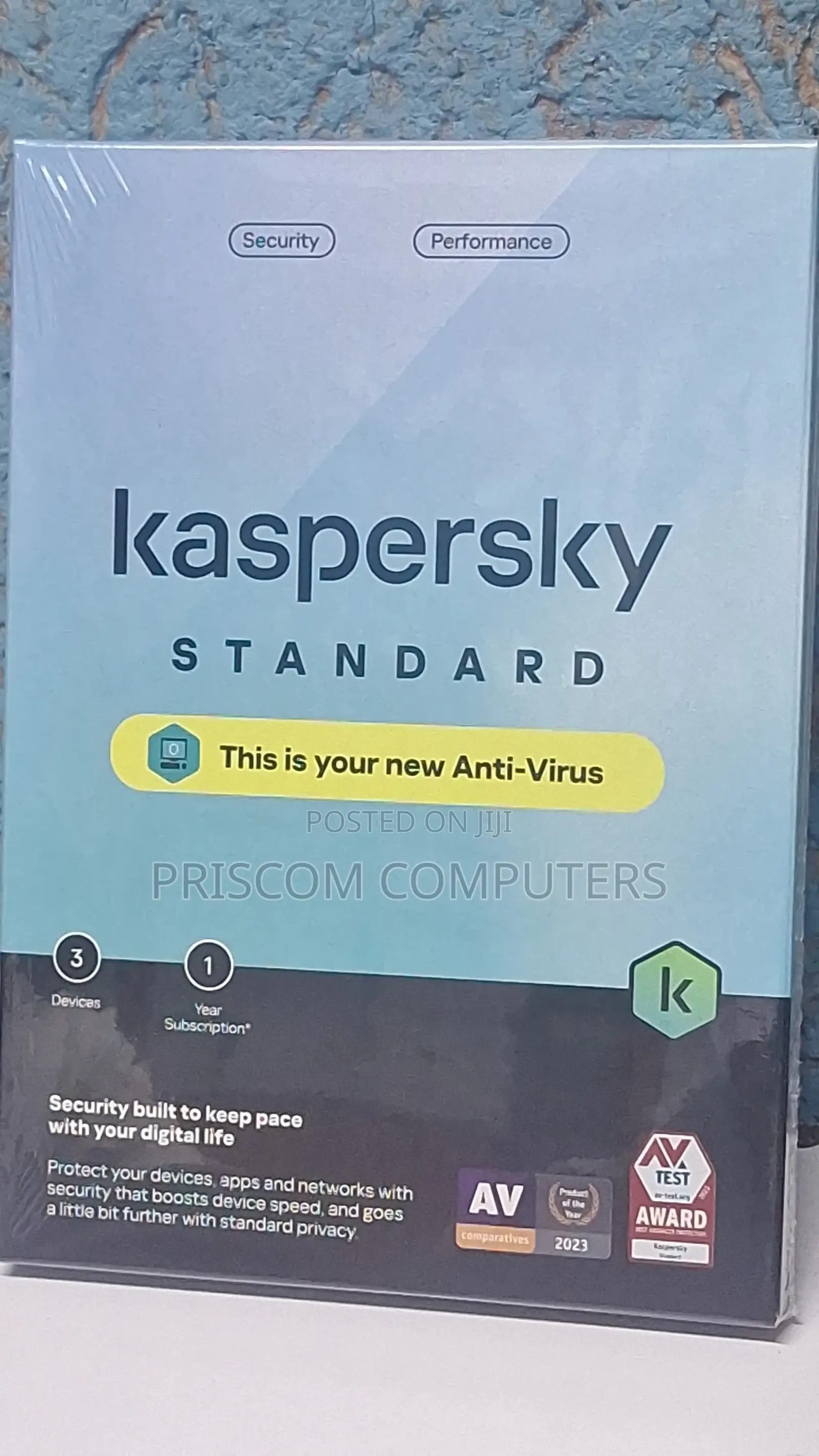 Kaspersky Standard; 3 Devices – 1 Year Licence