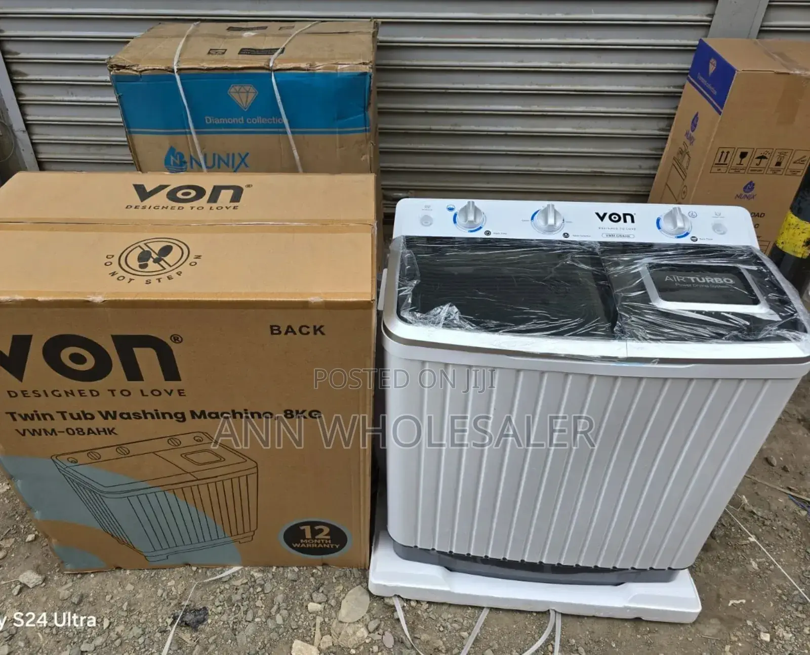 8kg Von Washing Machine