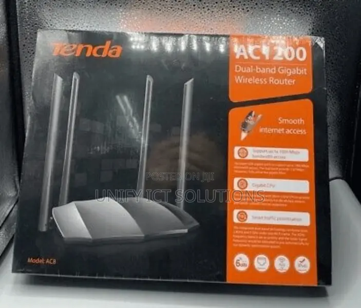 Tenda AC8 AC1200 Dual-Band Gigabit Wireless Router