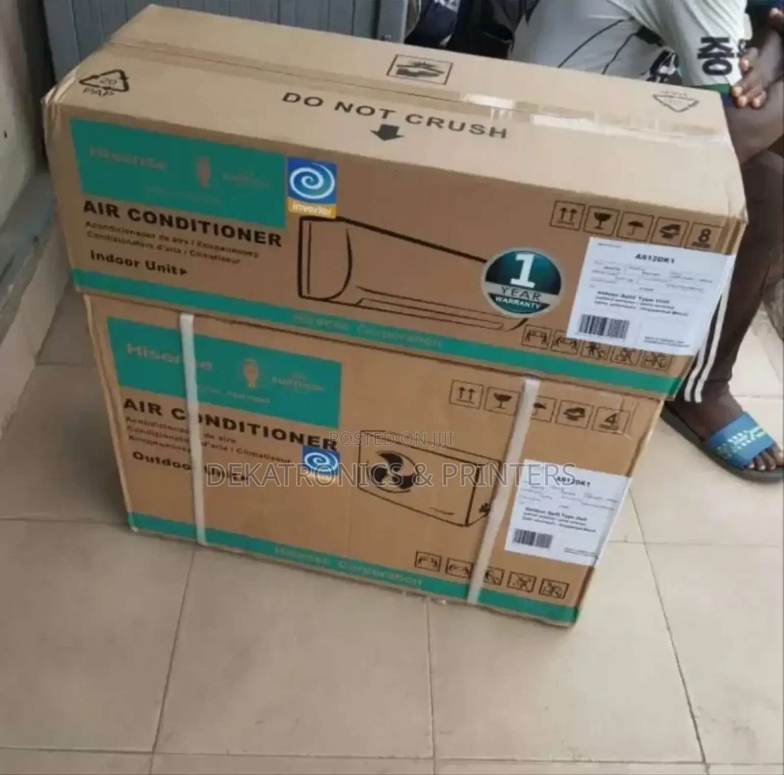 Hisense 12000btu Air Conditioner as-12cr4svetg07one