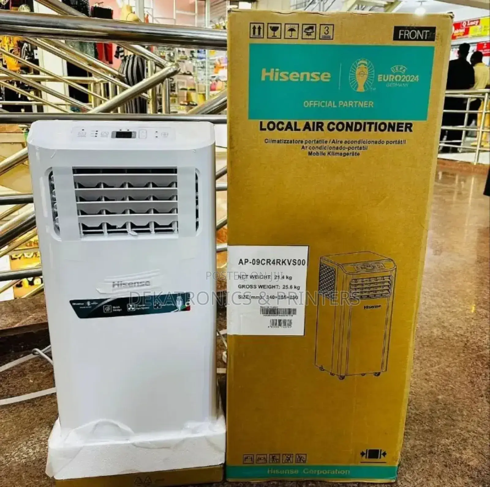 Hisense 9000 Btu Portable Air Conditioner Ap-09cr4gkvs00