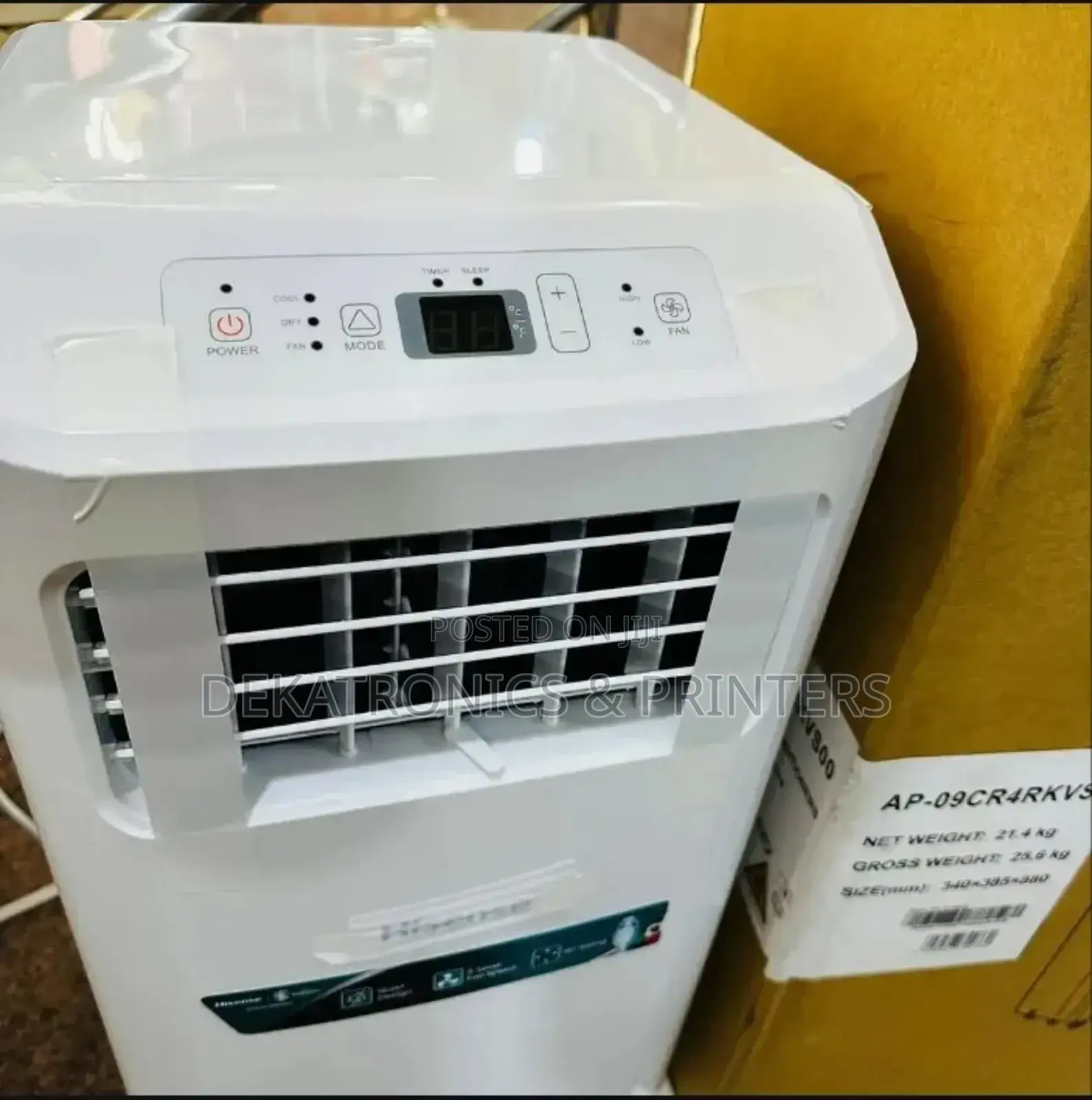 Hisense 9000 Btu Portable Air Conditioner Ap-09cr4gkvs00