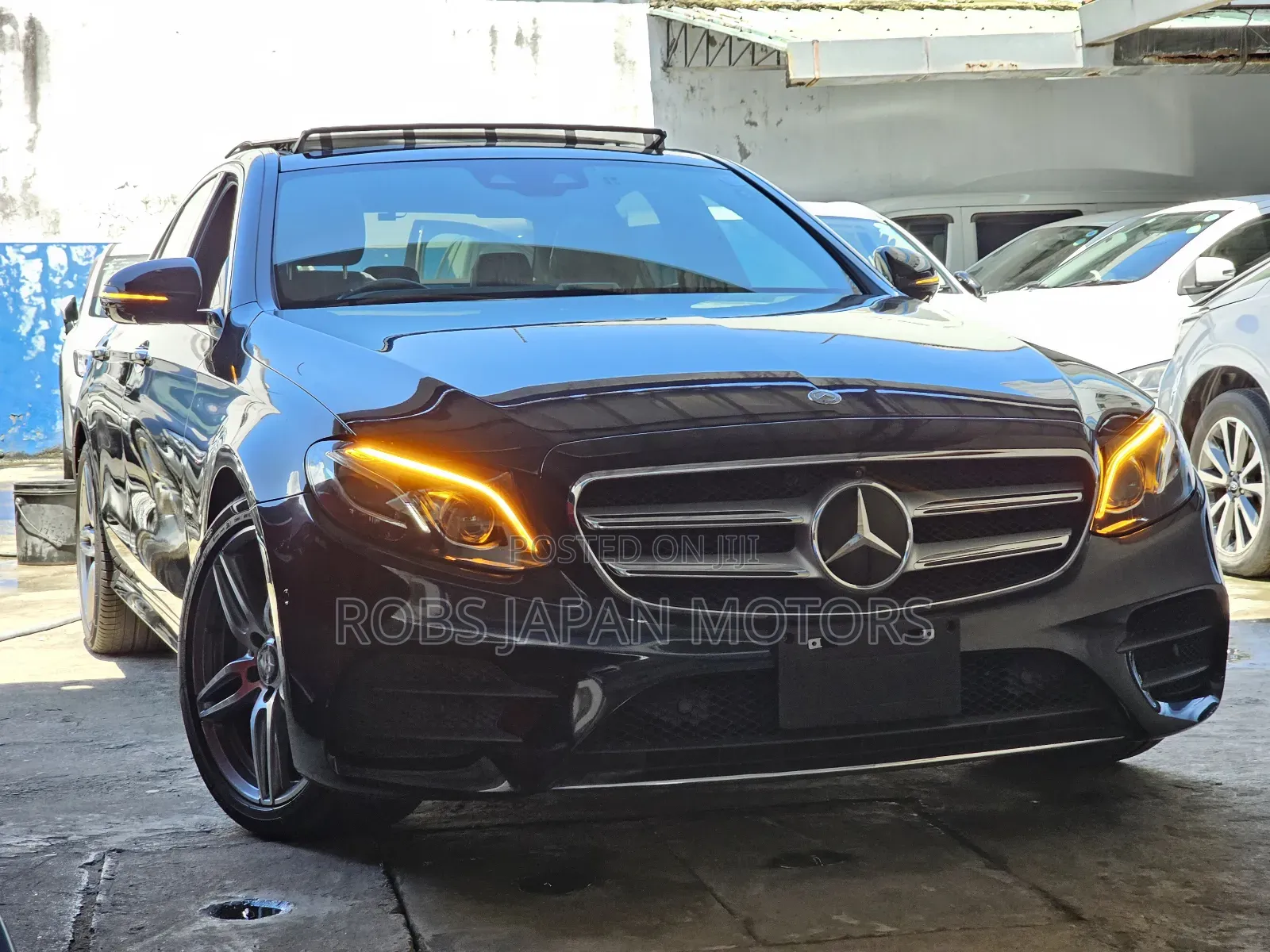 Mercedes-Benz E200 2017 Black