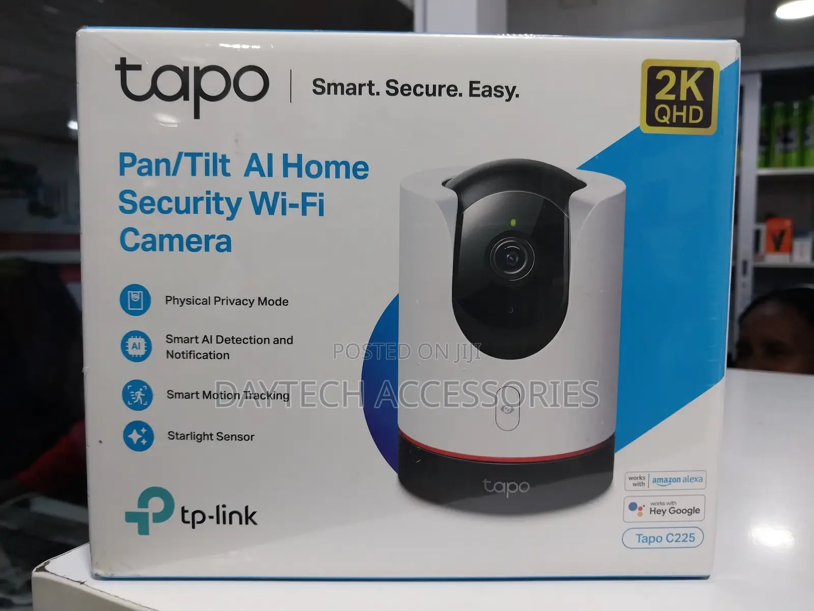 Tp-Link Tapo C225 Pan and Tilt Ai Home Security Wireless Cam