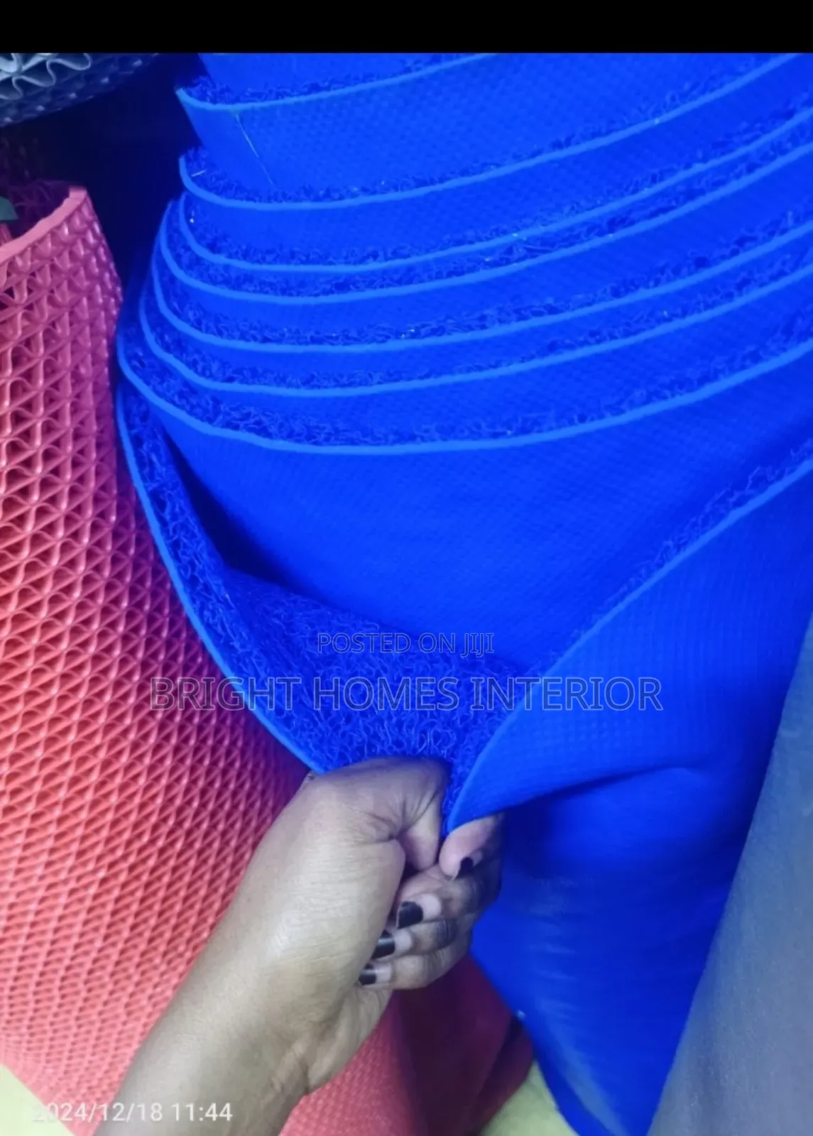 Blue Anti-slip Door Mat
