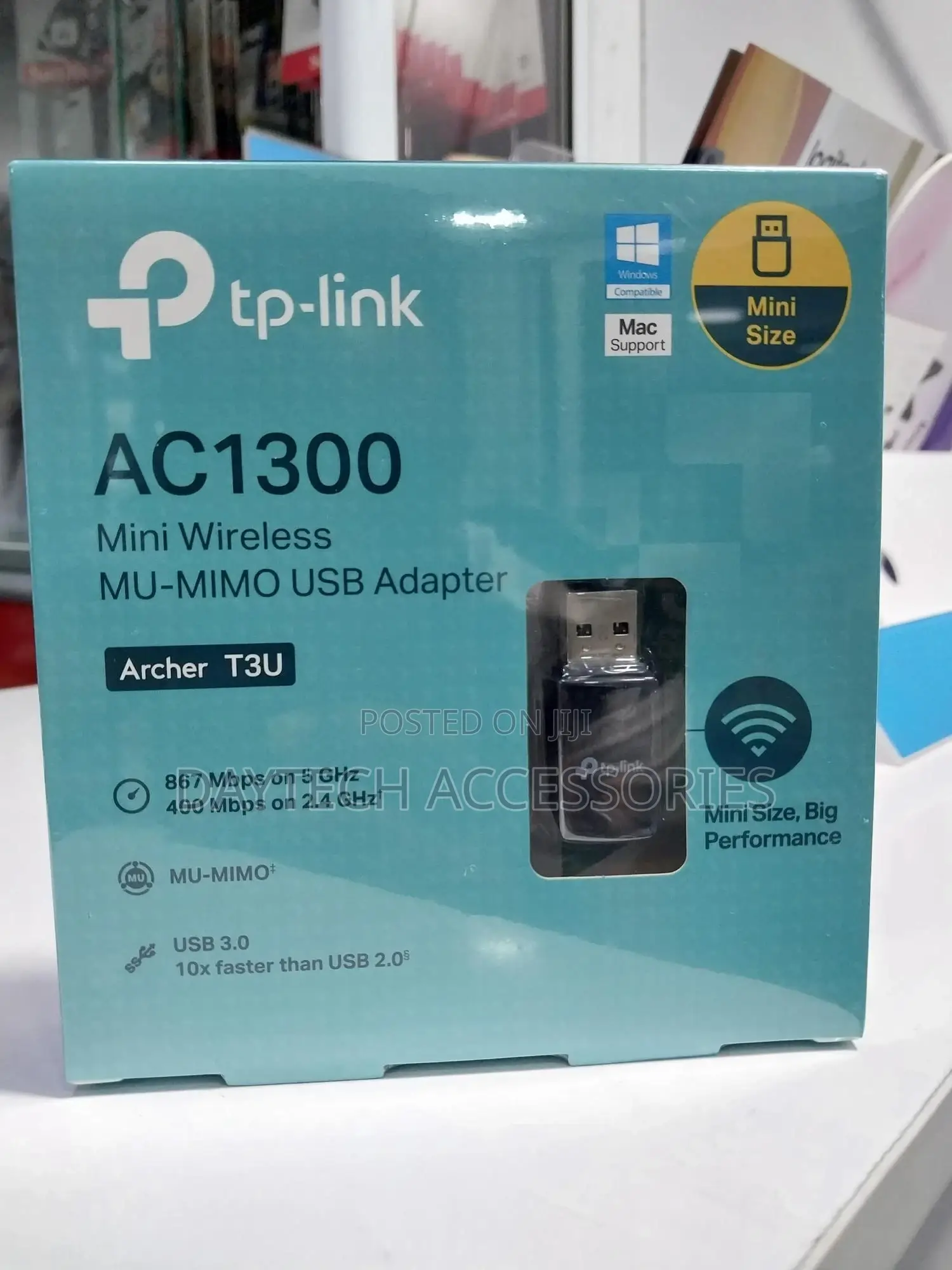 Tp-Link Archer T3u Ac1300 Mini Wireless Mu-Mimo Usb Adapter
