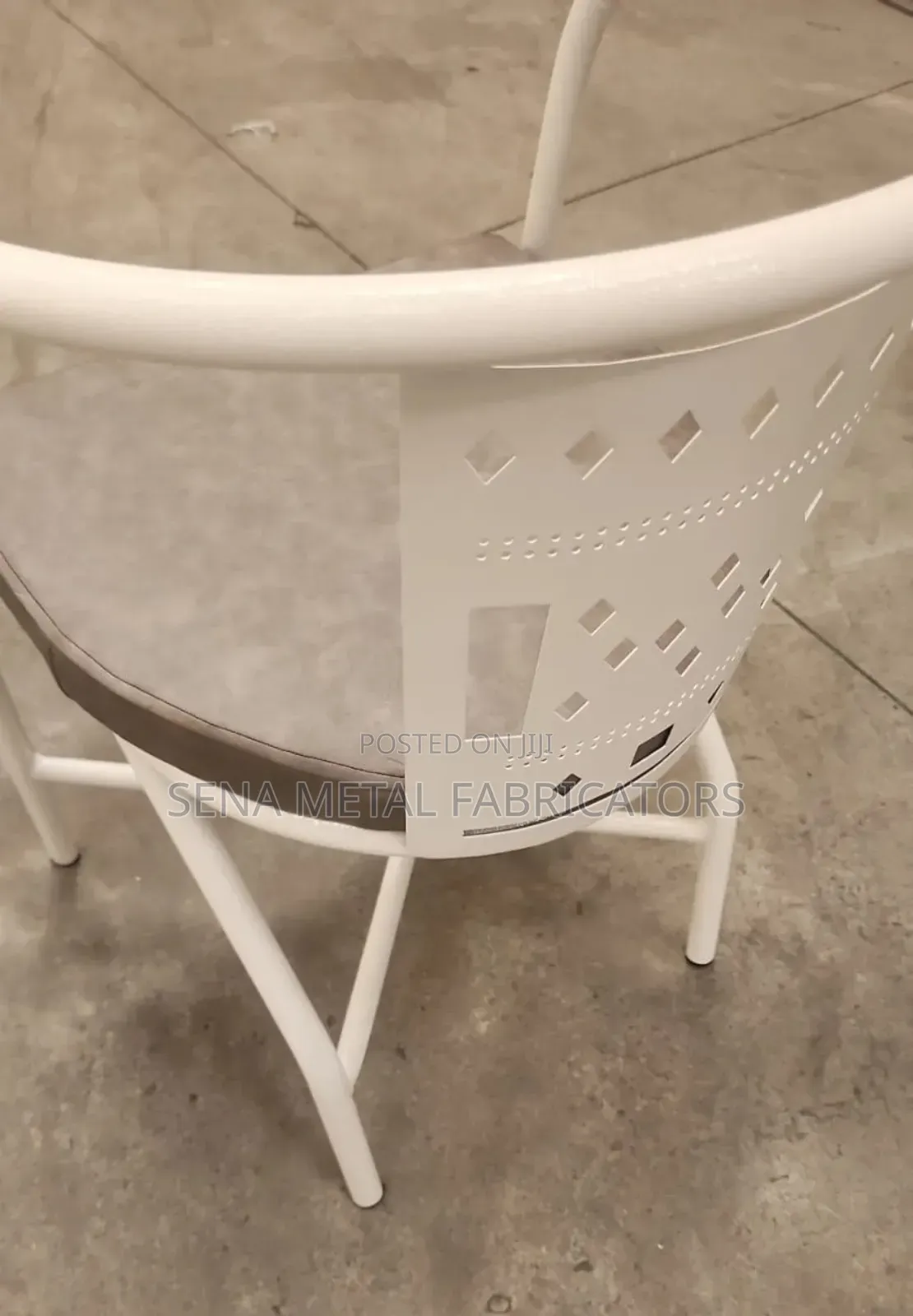 Colourful Restaurant Chairs With Powder-Coating Finish.