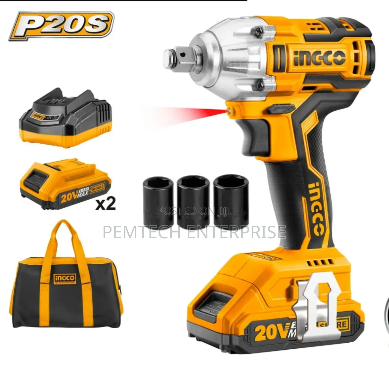INGCO CIRLI2002 Lithium-Ion Impact Driver 20V