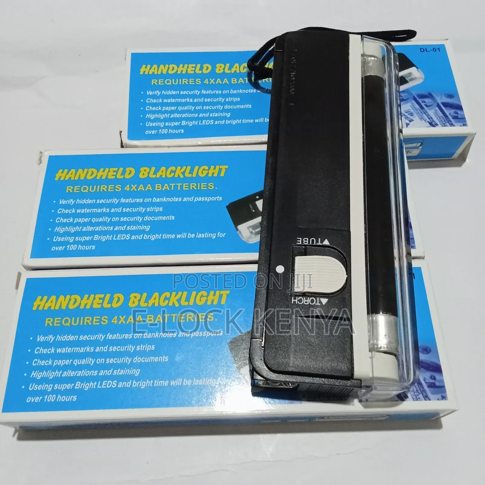 Led Multicolour UV Flash Light