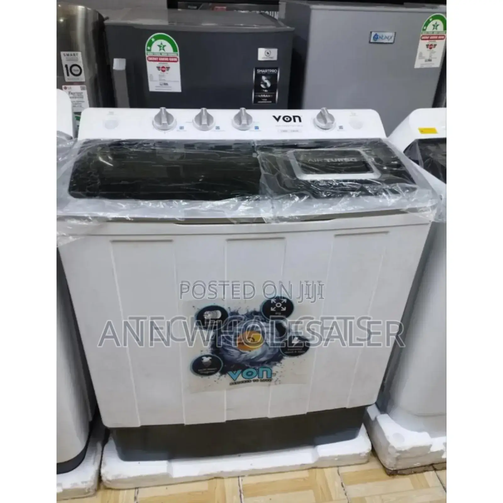 Semi Automatic. 13kgs New Synix Washing Machine