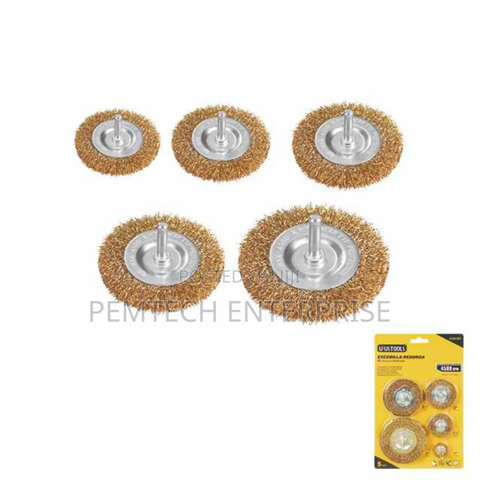 Wire Brush Set – 5 Pieces
