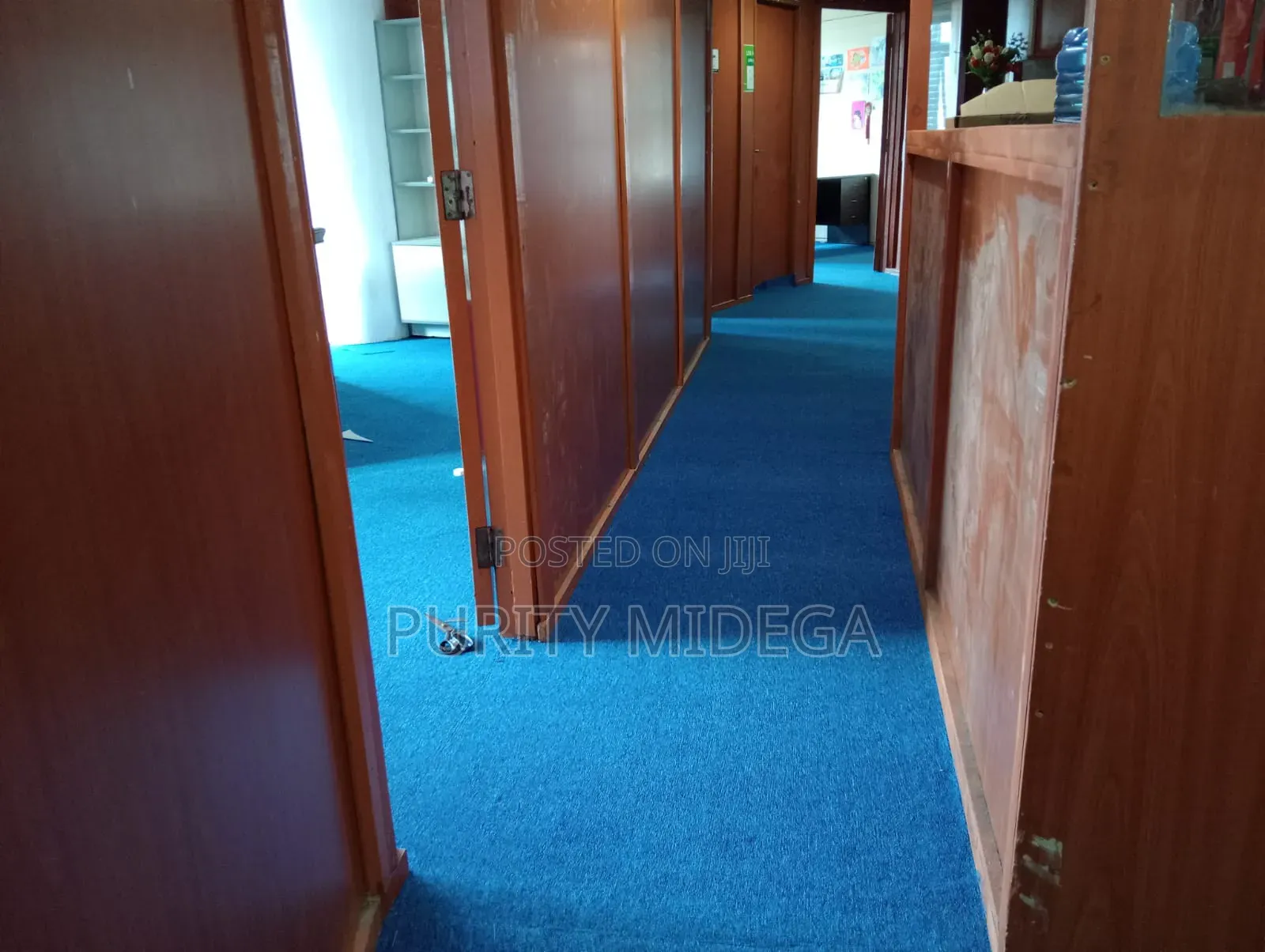Mosque Blue Wall to Wallcarpets Office Carpets