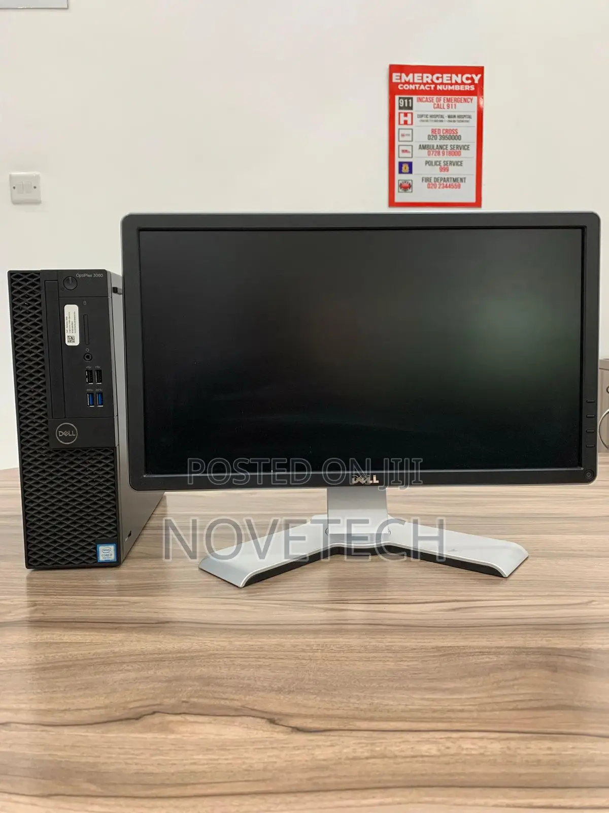 Desktop Computer Dell OptiPlex 3060 8GB Intel Core I7 HDD 500GB