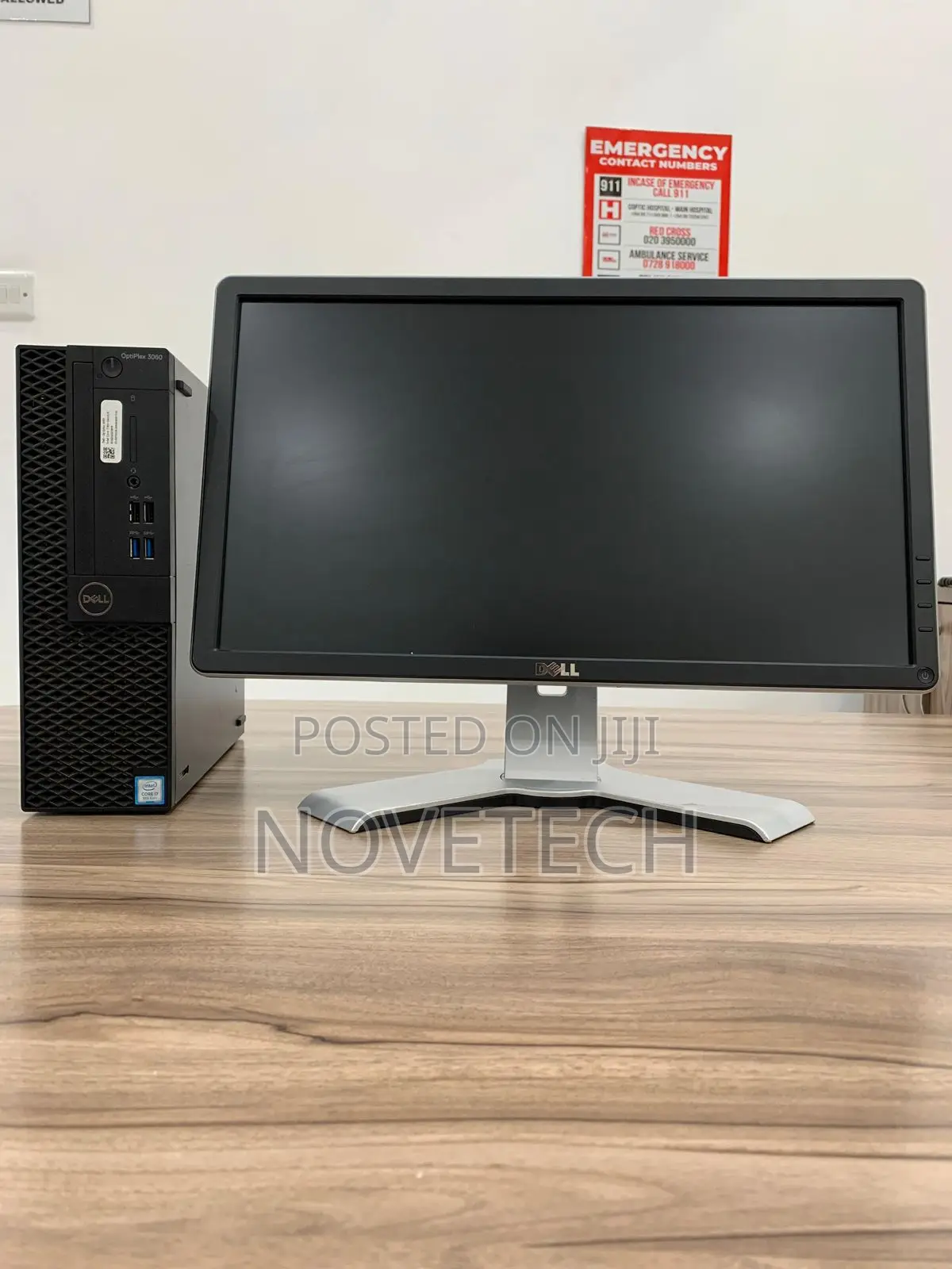 Desktop Computer Dell OptiPlex 3060 8GB Intel Core I7 HDD 500GB