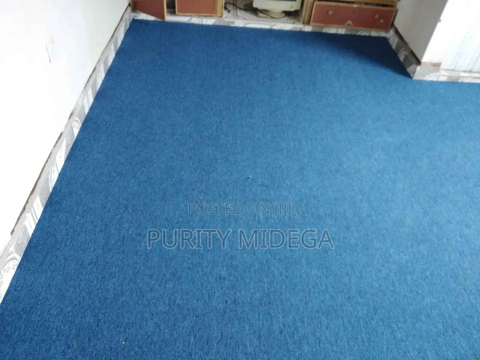 Blue Wall to Wall 4mm Carpets Available