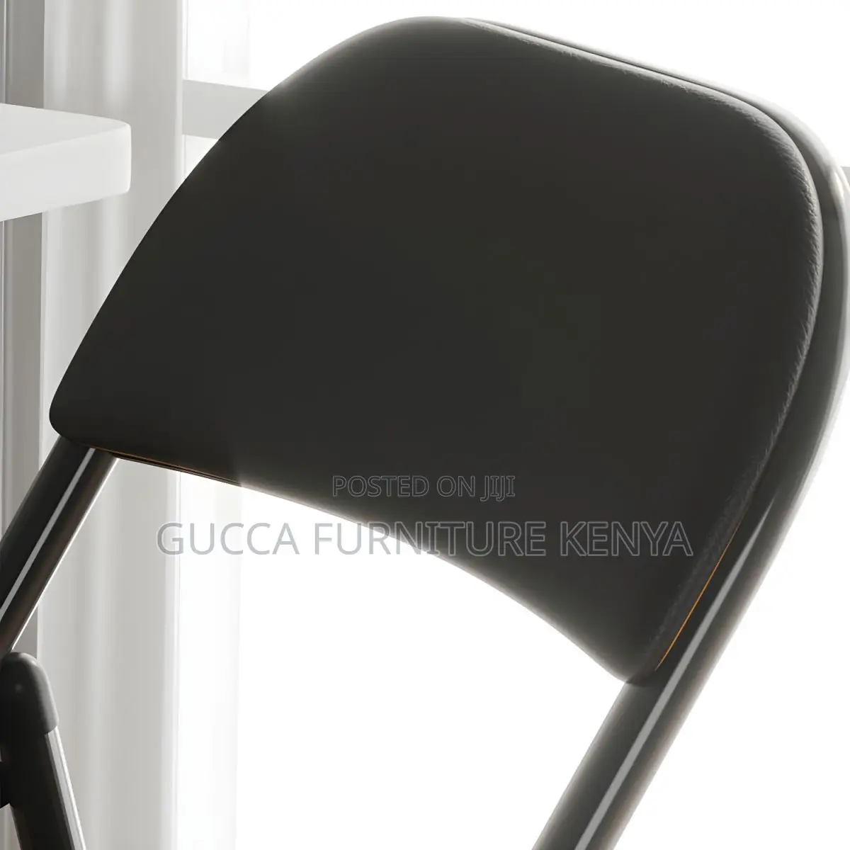 Office Chairs: Folding Armless Non-Adjustable Height Chair