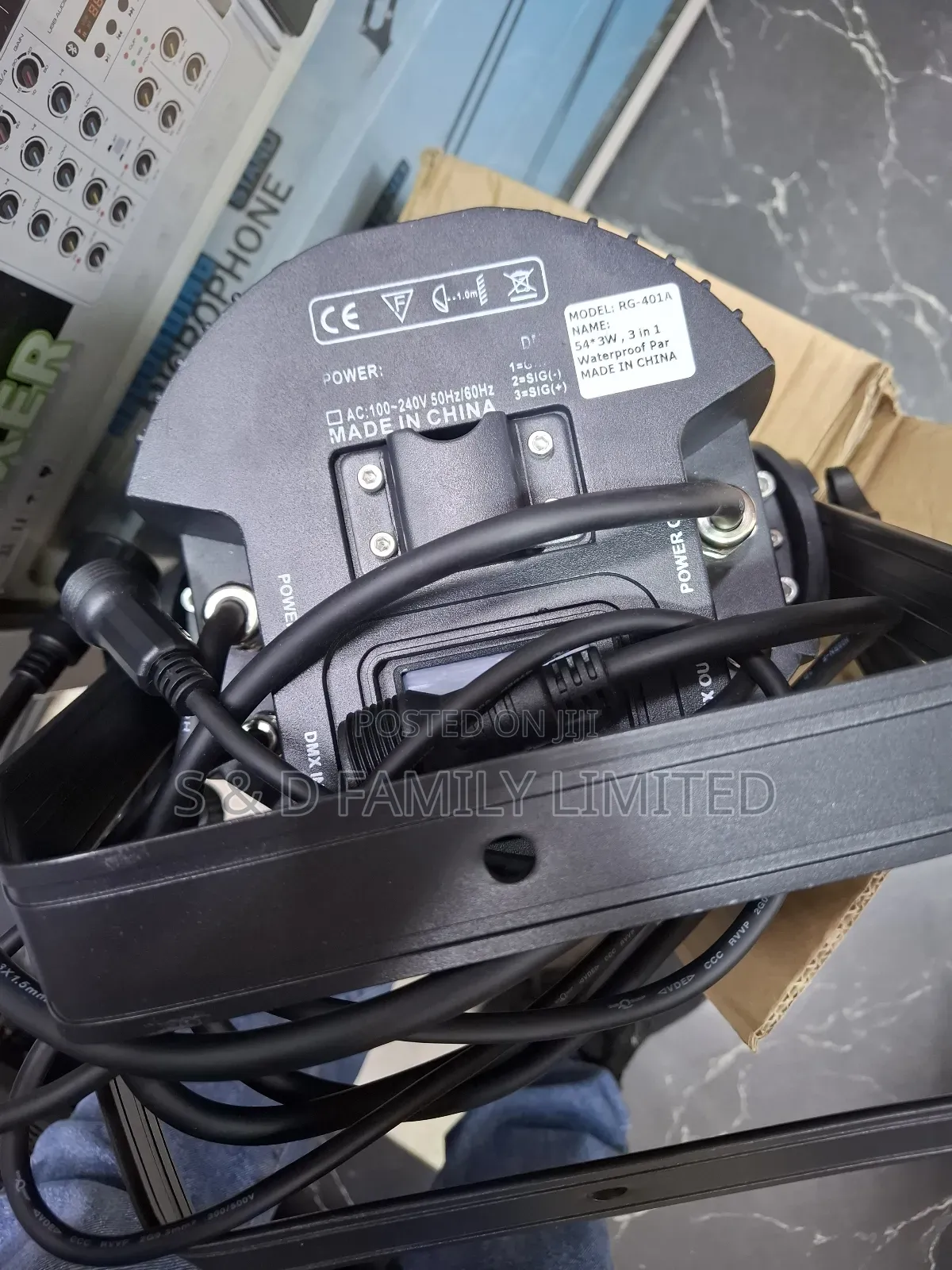 Outdoor 54×3 Watts Waterproof Parcan