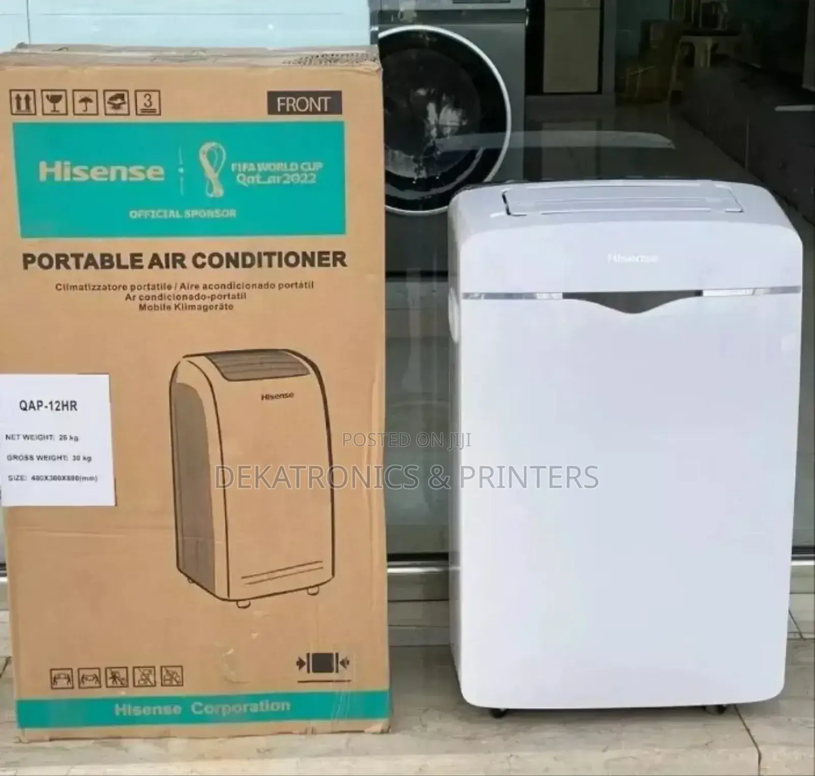 Hisense 12000btu Ap-12cr4rnxs00 Portable Air Conditioner