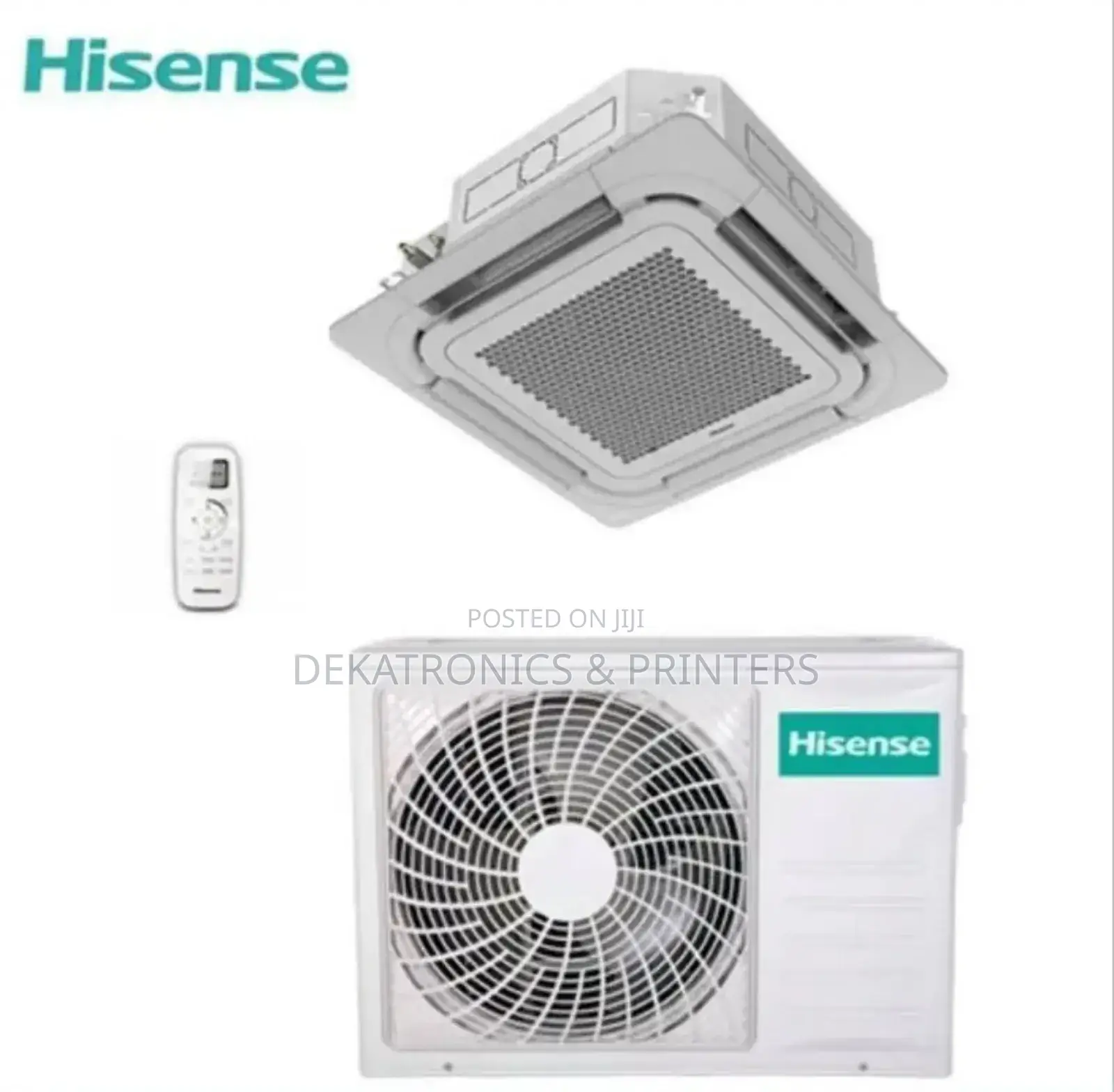 Hisense 24000 Btu Ceiling Cassette Air Conditioner in Out