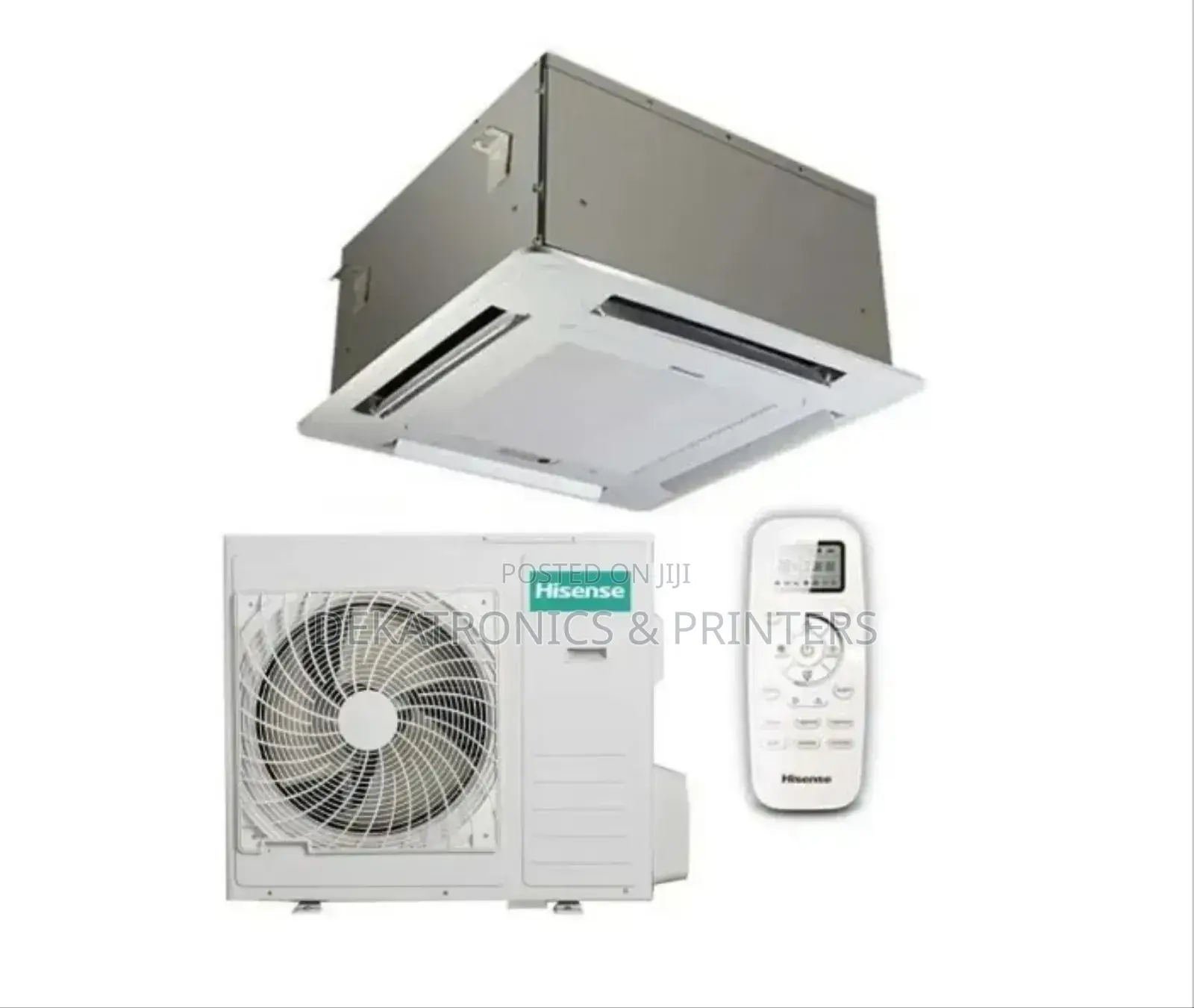 Hisense 24000 Btu Ceiling Cassette Air Conditioner in Out
