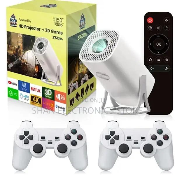S40 Max Projector HD 1080P Bluetooth Android 11 Proyector