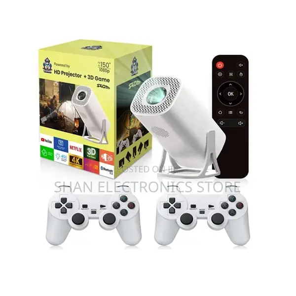 Android Home HD Projector +3D Game S40 MAX Portable Console