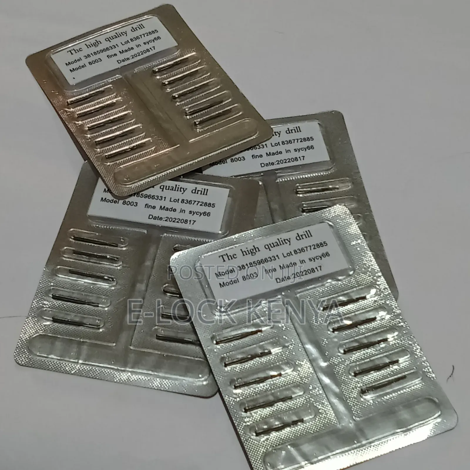 Car Window Drill Bits