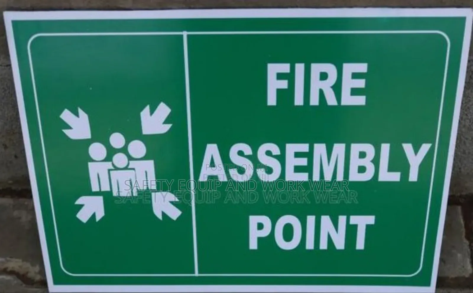Fire Assembly Point Signage