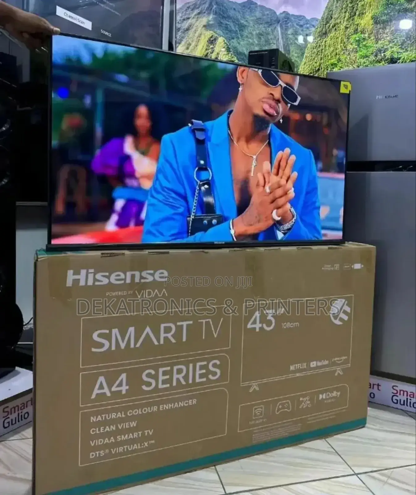 Hisense 43 Inch Smart Frameless A4 TV