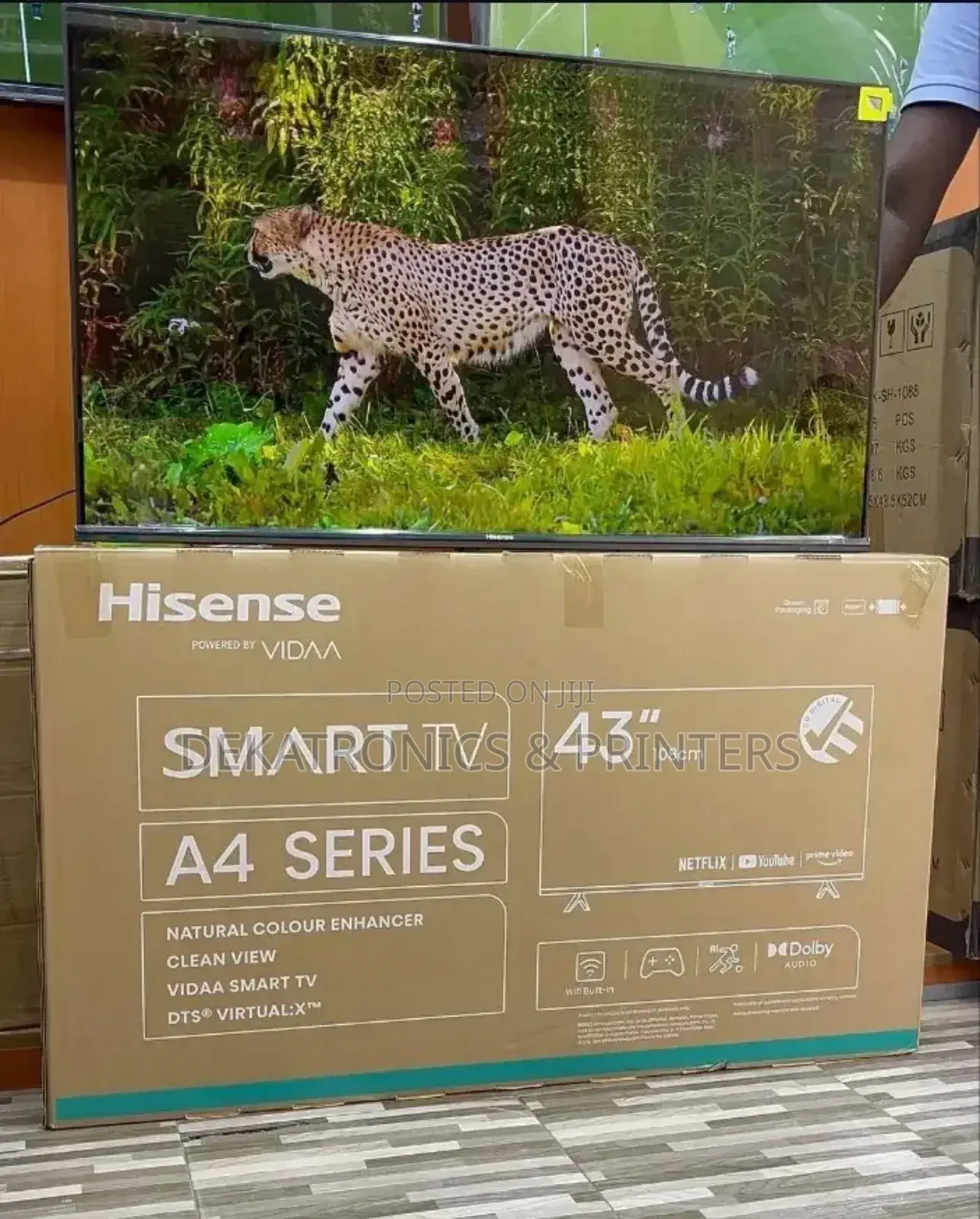 Hisense 43 Inch Smart Frameless A4 TV