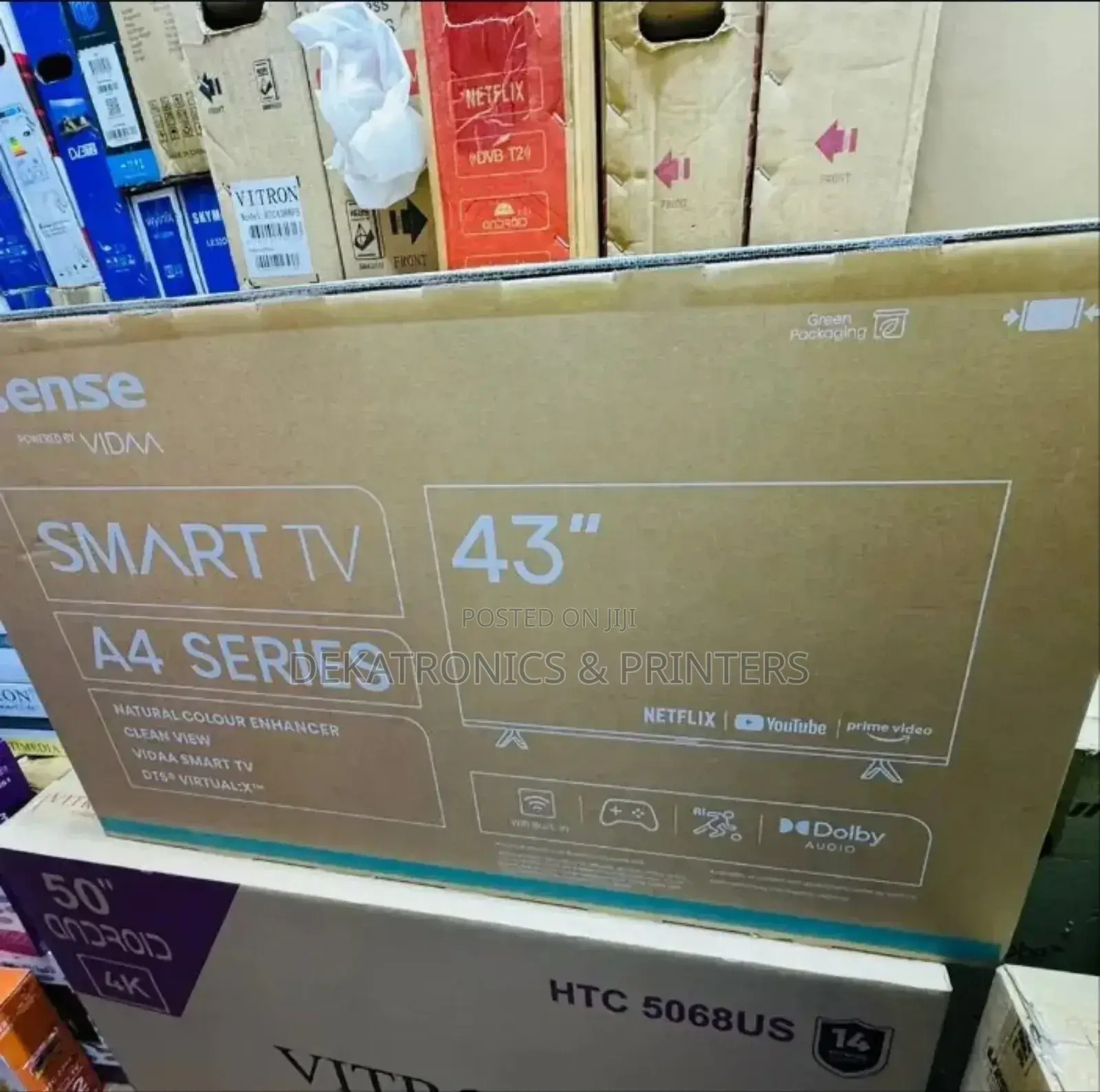 Hisense 43 Inch Smart Frameless A4 TV