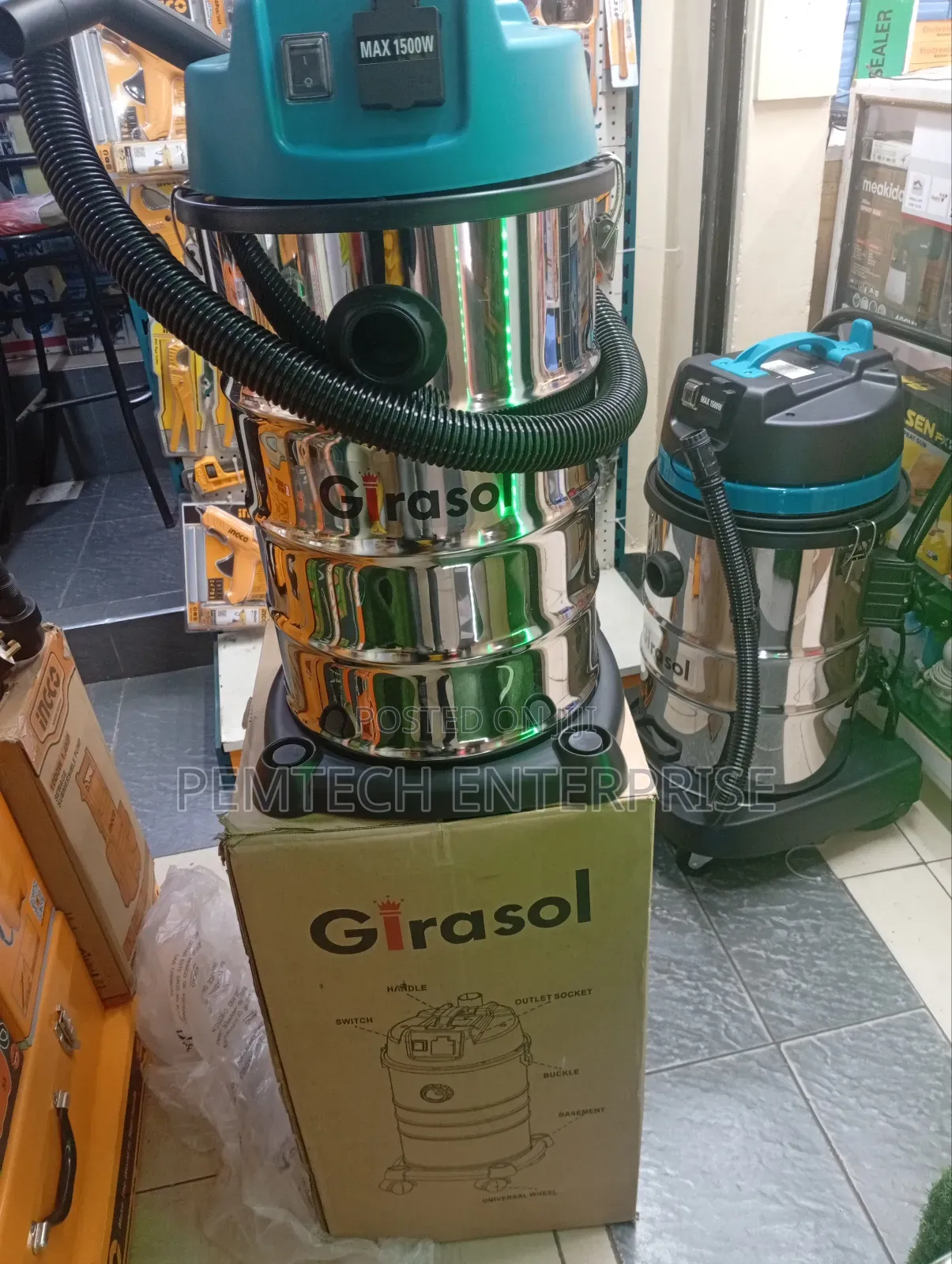 30litres Wet and Dry Commercial Vacuum Cleaner
