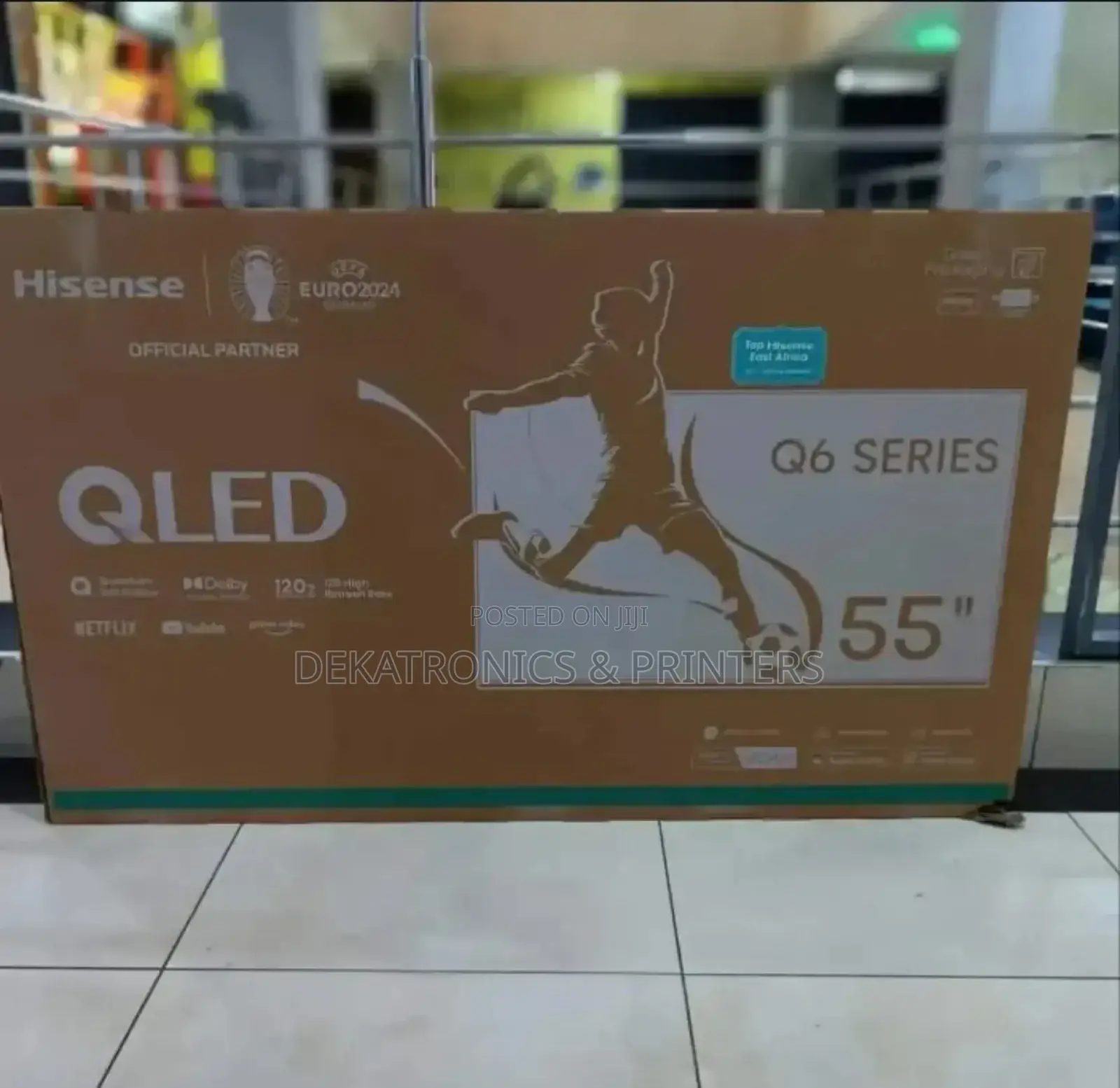 Hisense 55" Inch Qled Tv (Q6n Series )