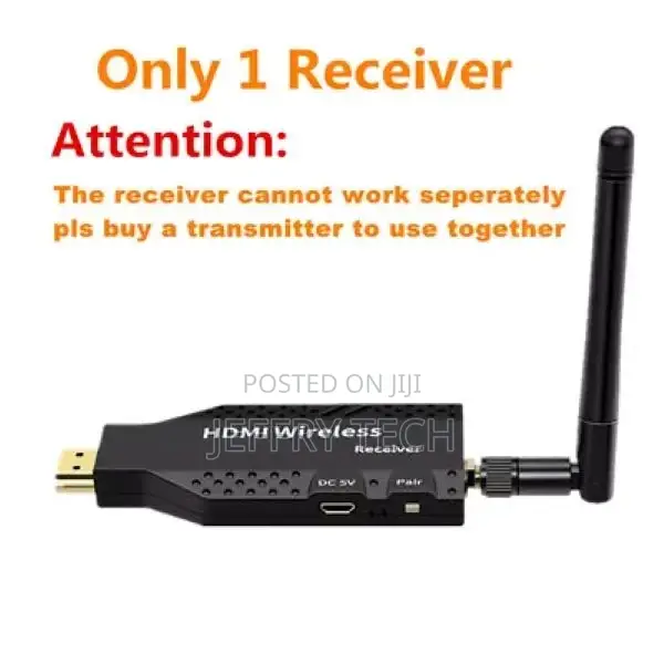 50m HDMI Wireless Extender Video Transmitter Receiver F PC T