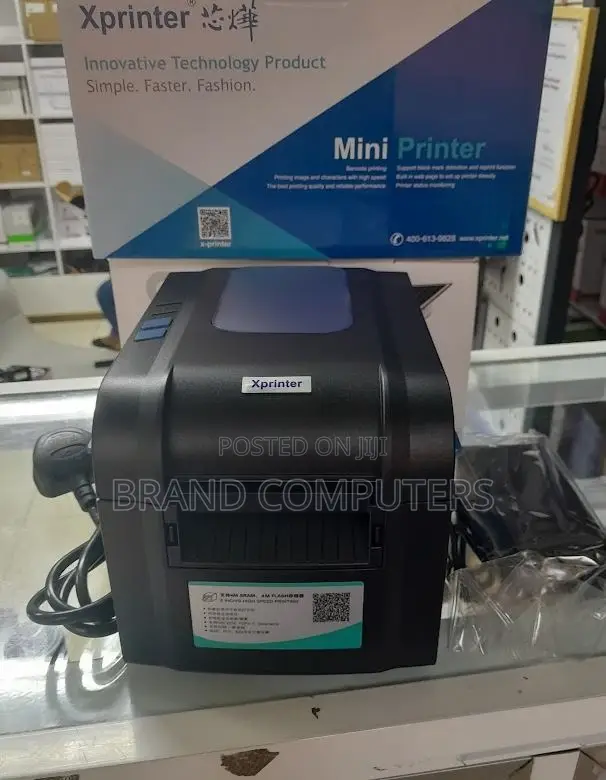 Xprinter Barcode Printer, XP-370B - Black