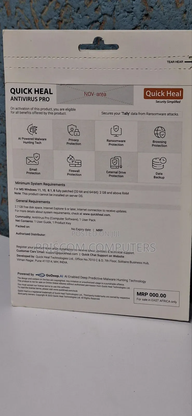 Quickheal Antivirus Pro - 5 Users