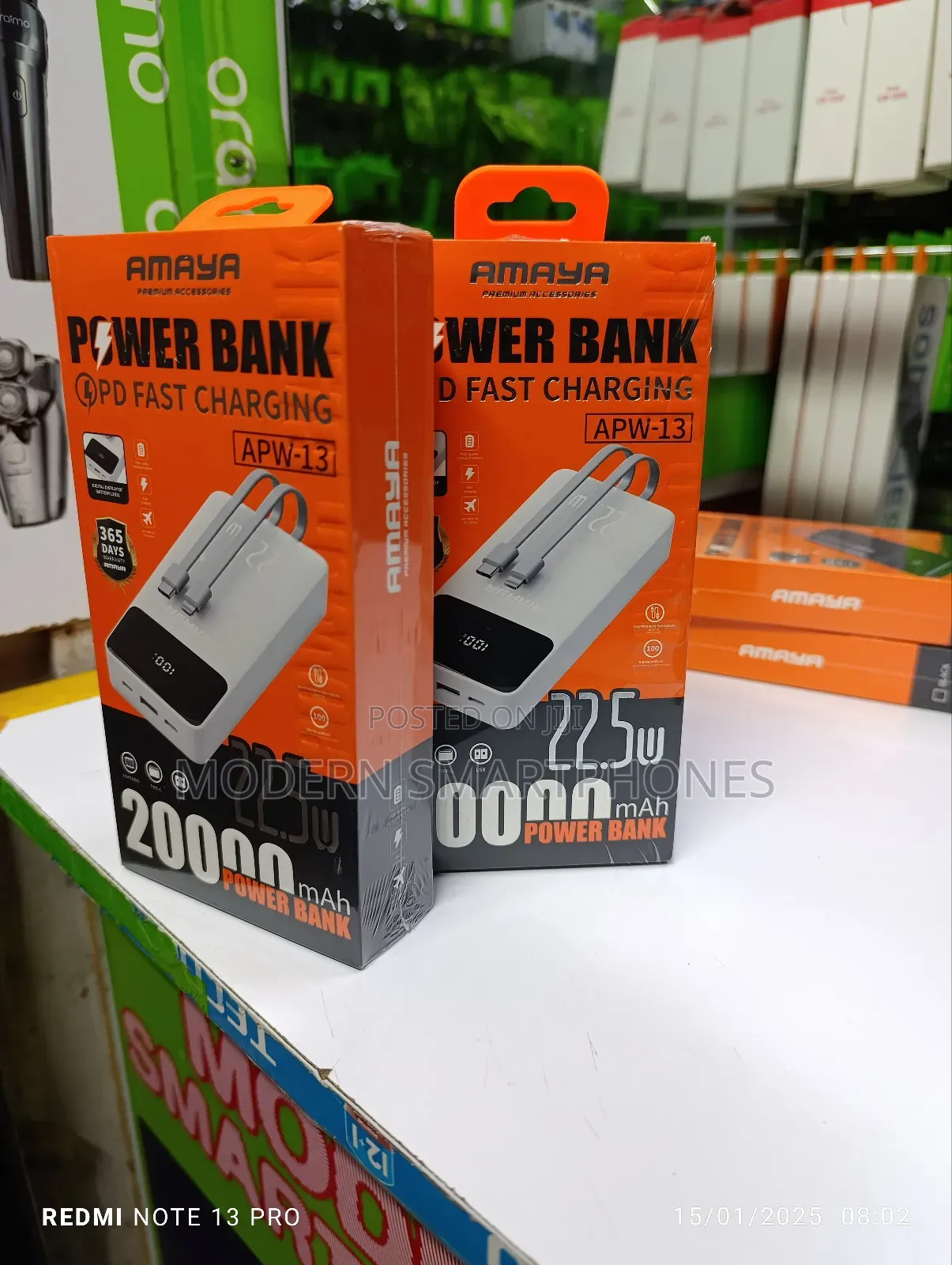 Amaya APW 13 20000 Mah 22.5W Portable Powerbank