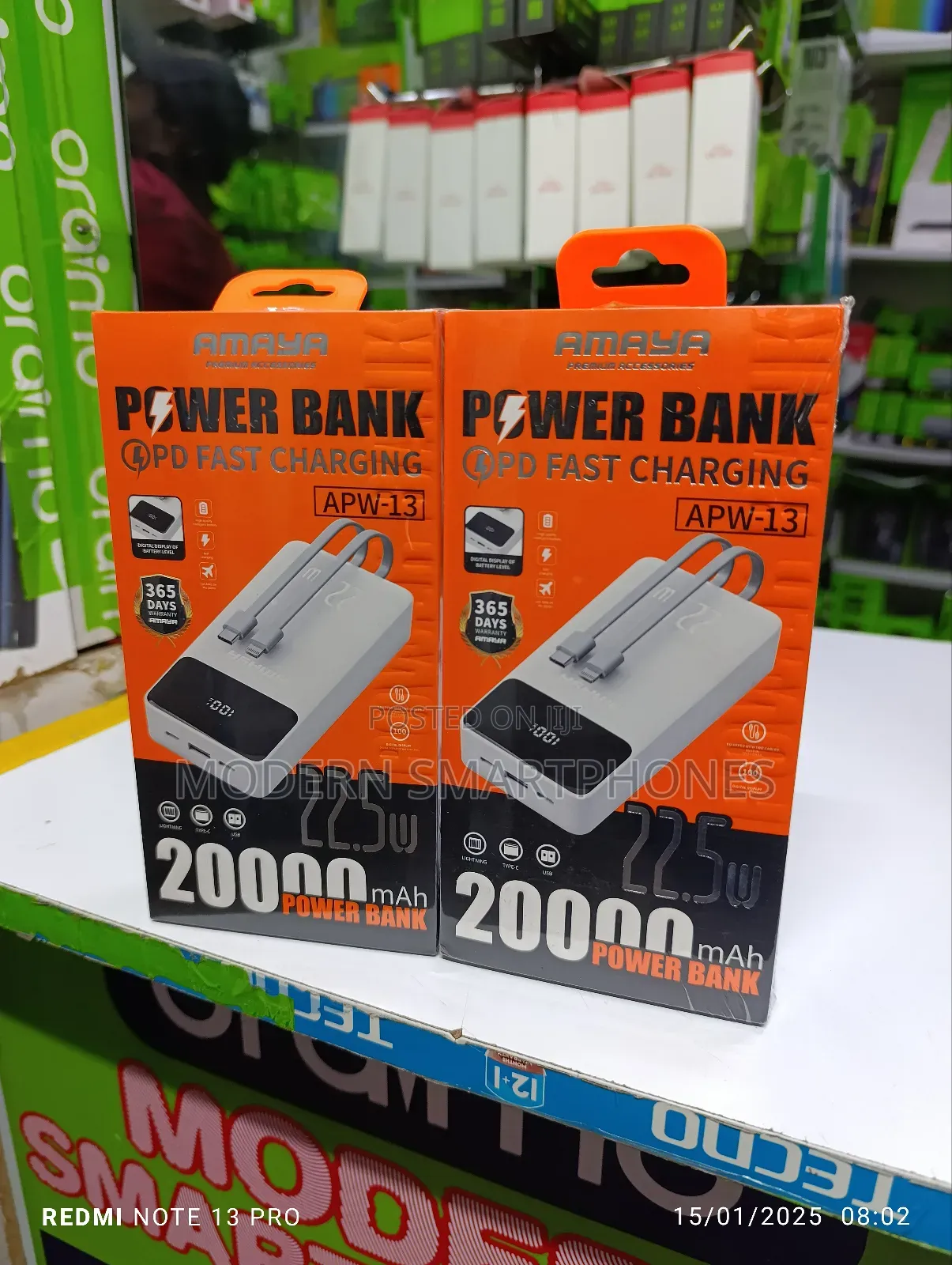 Amaya APW 13 20000 Mah 22.5W Portable Powerbank