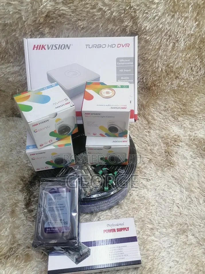 New*Hik-Vision 2mp 1080p 4 1080p 2mp Colorvu CCTV Cameras
