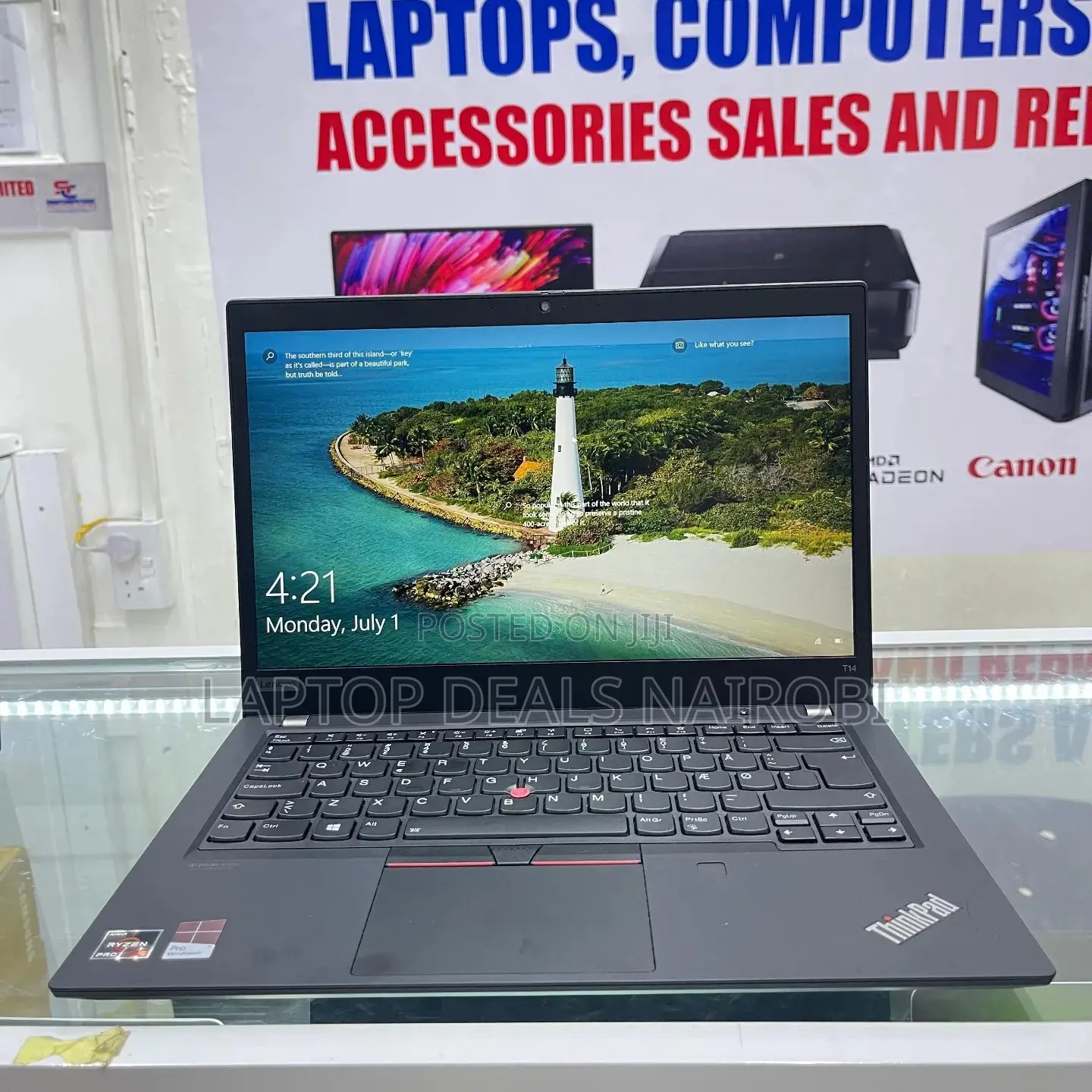 Laptop Lenovo ThinkPad T14 G1 32GB AMD Ryzen 5 SSD 512GB