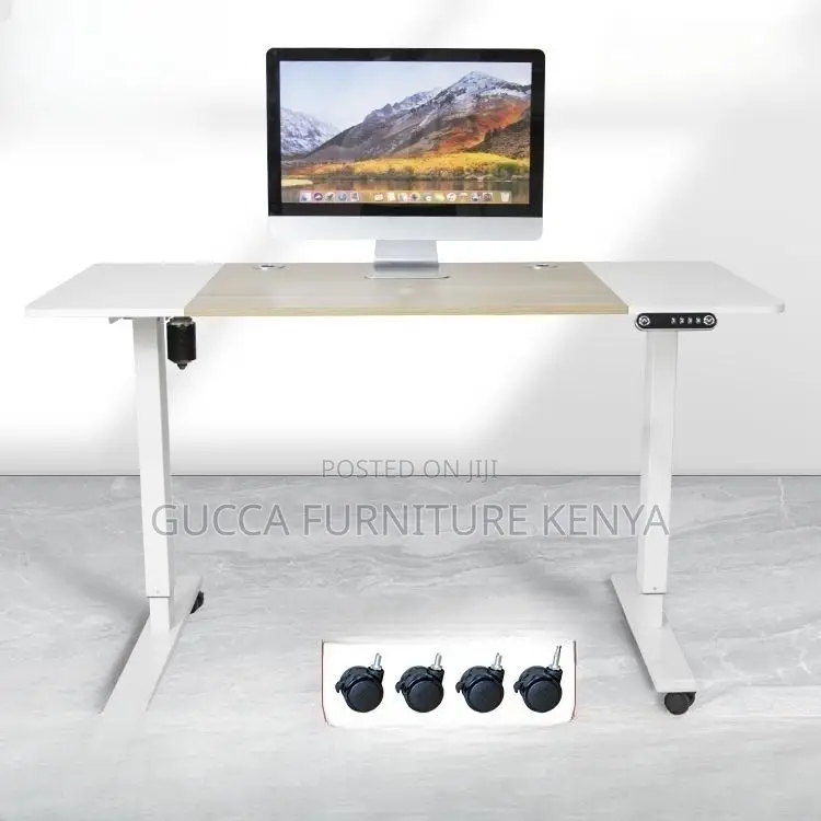 Office Tables:120cm Automatic Height Adjustment Office Table