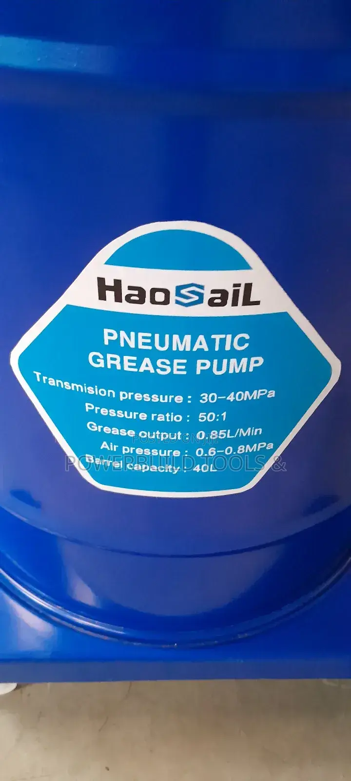 Greasing Bucket 40L