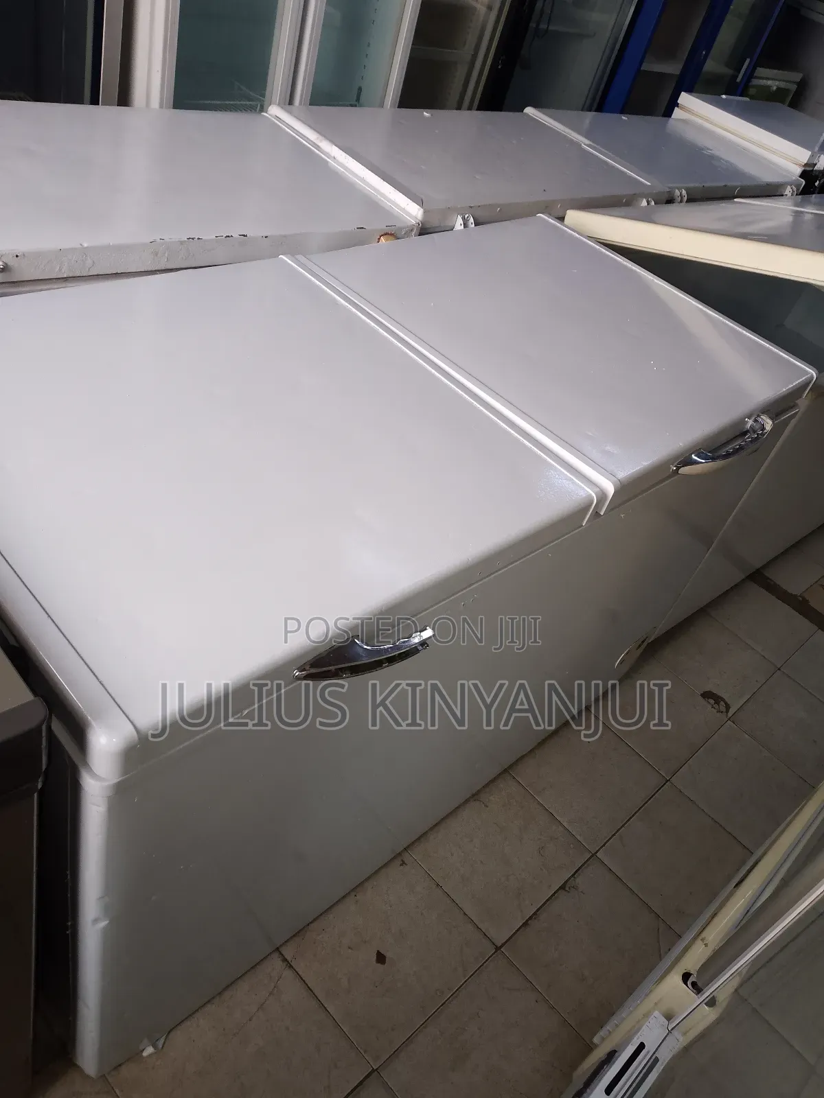 Double Doors Deep Freezer