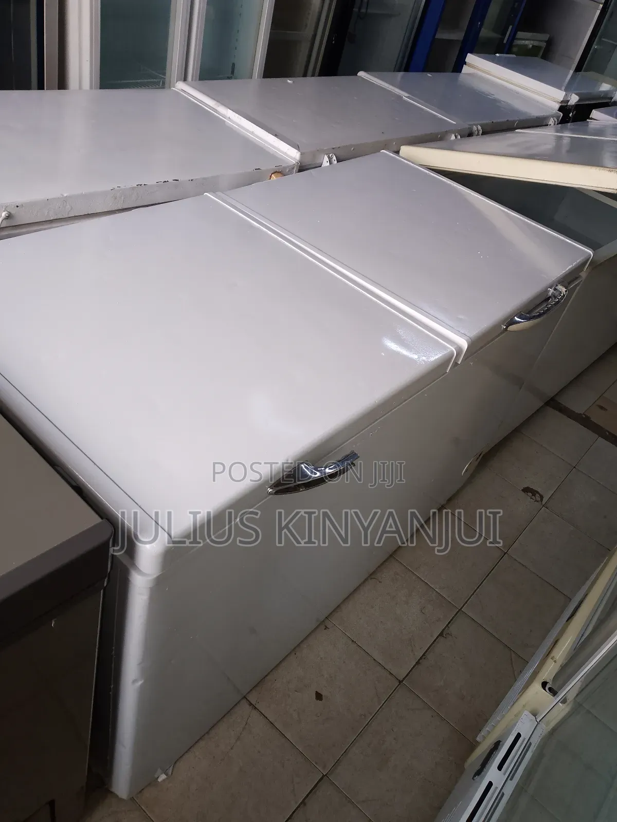 Double Doors Deep Freezer