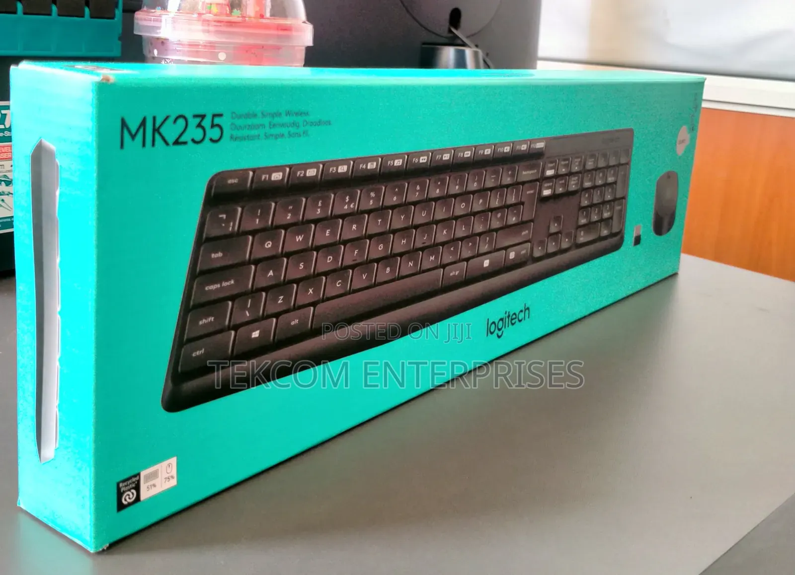 Logitech Mk235 Wireless Keyboard and Mouse Mk235 Combo
