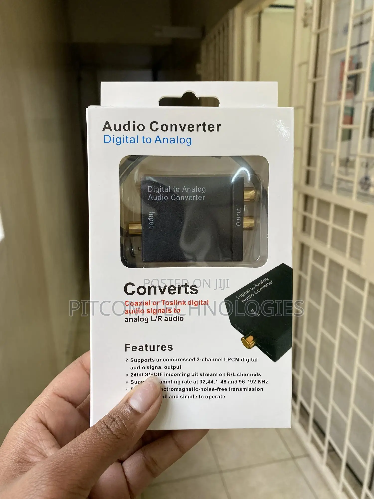 Digital To Analogue Audio Converter