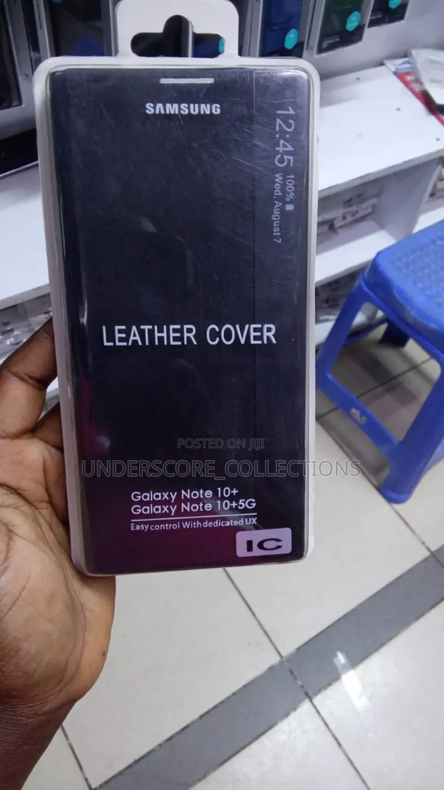 Black Samsung Galaxy Flip Case Cover 4 Note20ultra